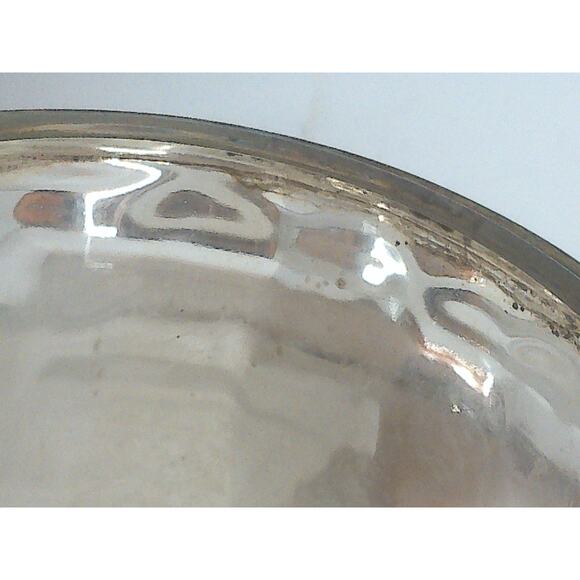 Antique Silverplate W&S Blackinton Ice Bucket w Lid 10” Footed #415 READ AS IS - Picture 7 of 9